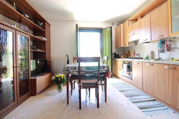 Ferienwohnung für 4 Personen, mit Balkon und Terrasse sowie Ausblick