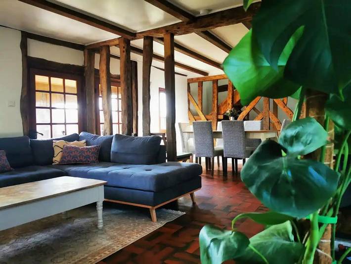 Maison de vacances pour 6 personnes, avec vue et jardin