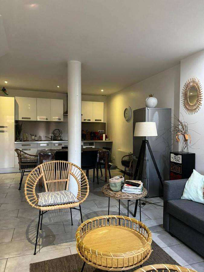 Gîte pour 6 personnes, avec jardin, animaux acceptés dans Les Chères