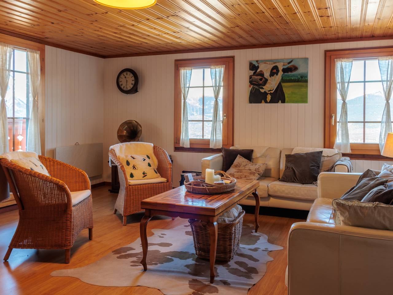 Ganze Wohnung, Les Agettes 1865 in Les Agettes, Walliser Alpen