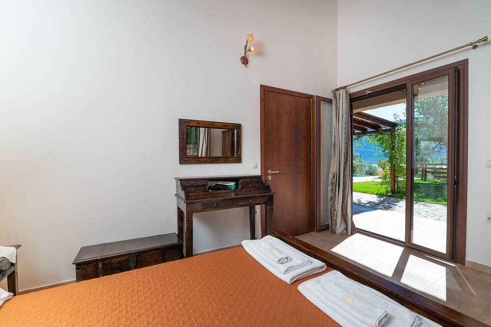 Melissi Villa mit Blick auf die Bucht von Vasiliki, nahe am Strand und anderen Annehmlichkeiten! in Vasiliki, Griechenland