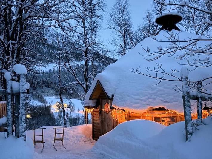 Ferienhaus für 4 Personen, mit Terrasse und Ausblick in Tromsø - 2