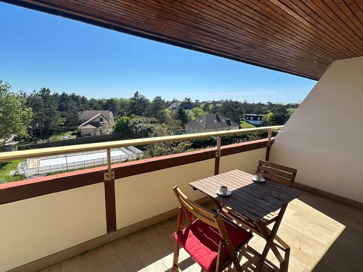 Gîte pour 6 personnes, avec balcon et piscine dans Plage du Hôme - 3