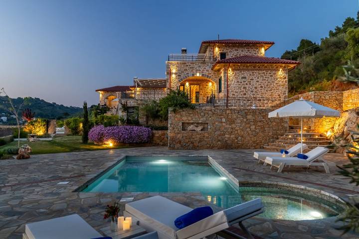 Villa pour 8 personnes, avec jardin et vue sur l’océan dans Skopelos - 3