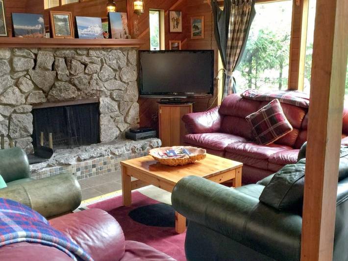 Gemütliche Hütte mit Wi-Fi, Kamin und Whirlpool in Glacier, Mount Baker-Snoqualmie Nationalwald