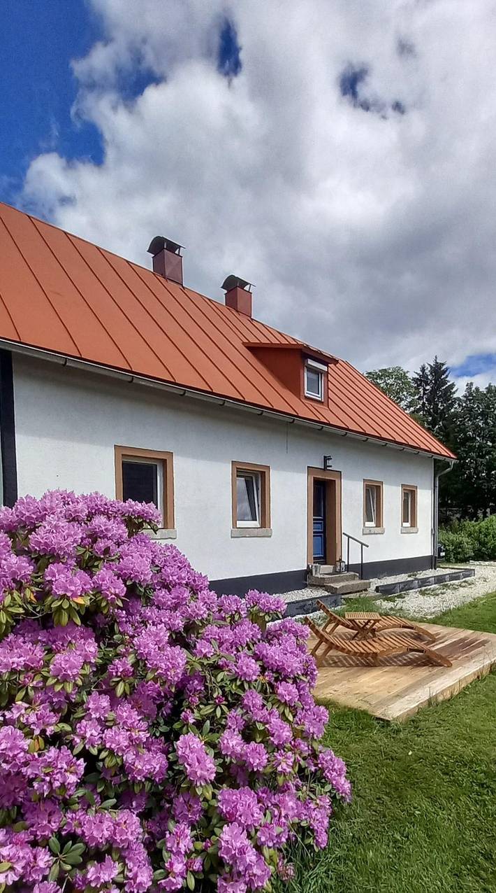 Ferienhaus für 8 Personen, mit Terrasse und Sauna