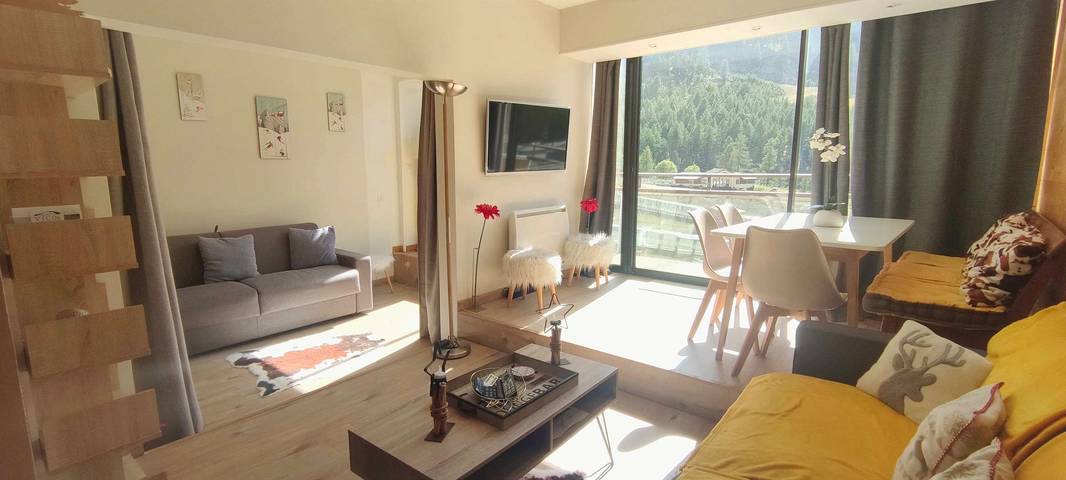 Gîte pour 6 personnes, avec balcon, adapté aux familles dans Isola 2000 - 3