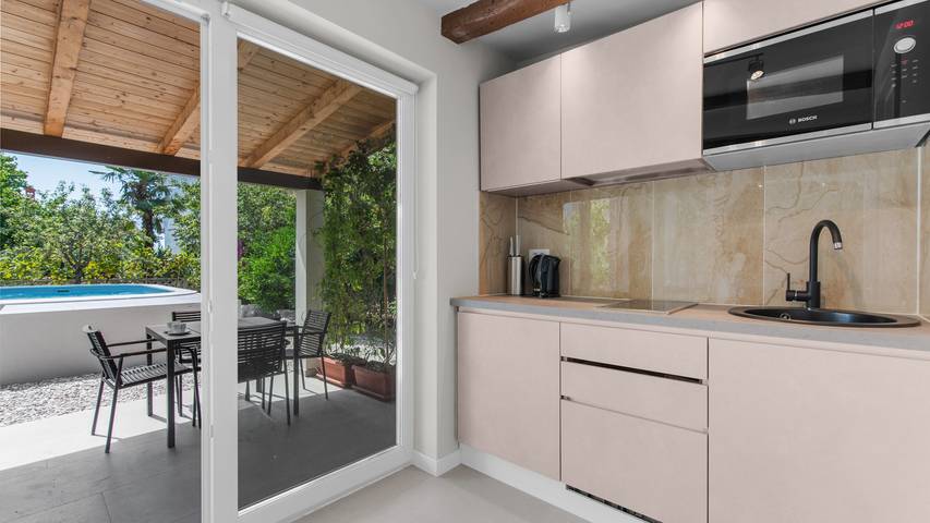 Villa pour 3 personnes, avec terrasse et jardin à Novigrad - 4