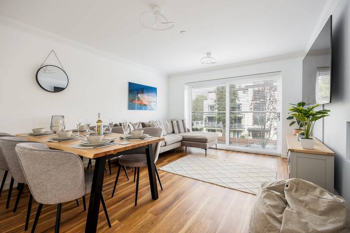 Vakantiehuis voor 6 personen, met balkon/terras in Bournemouth