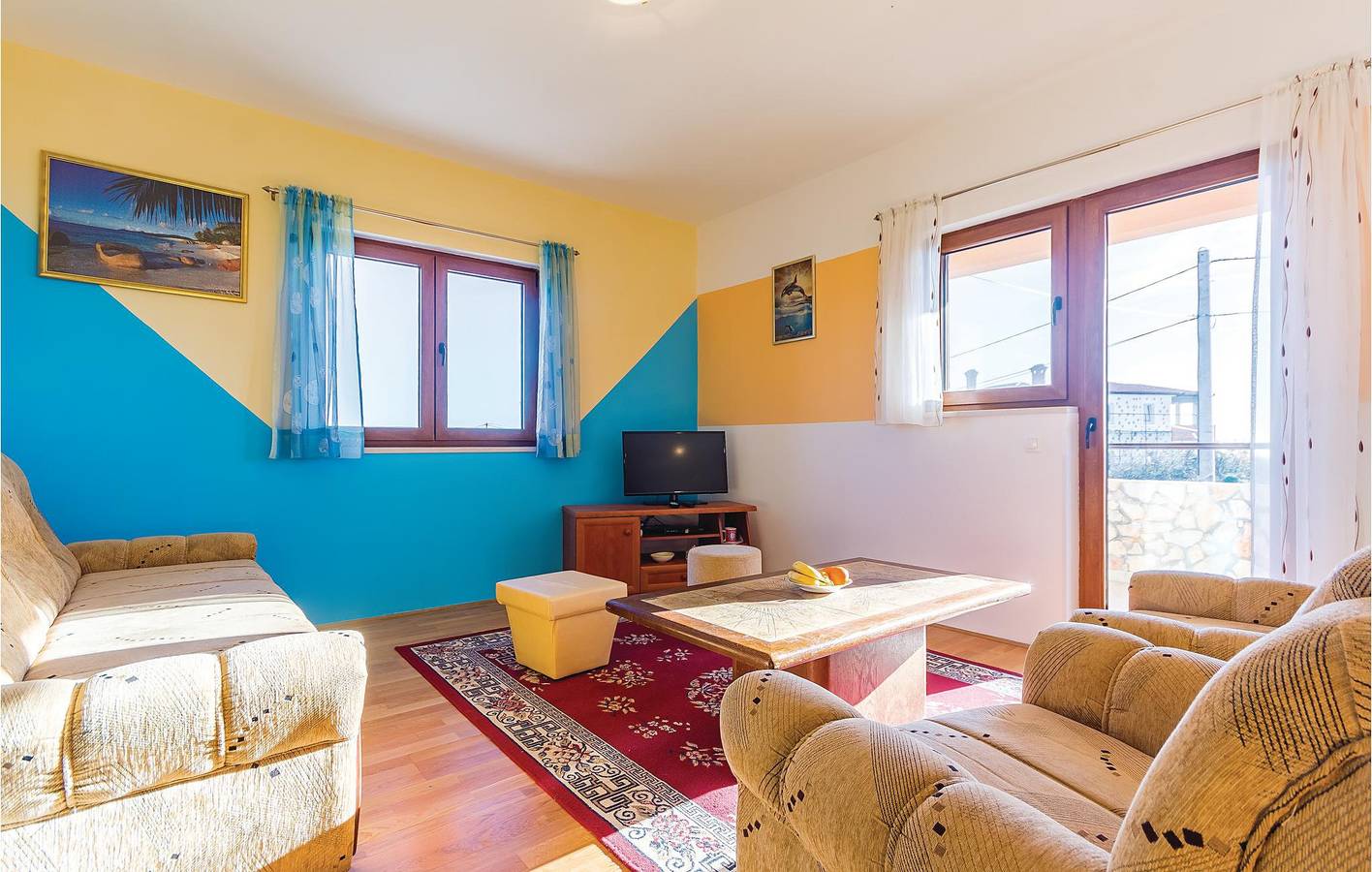 Ferienhaus für 6 Personen mit Terrasse in Peruski, Südküste Istrien