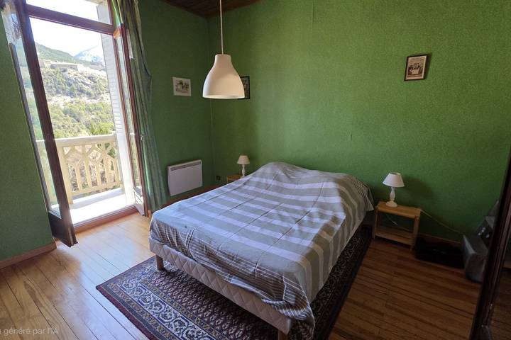 Ganze Wohnung, Ferienwohnung für 6 Personen mit Balkon in Briançon, Serre Chevalier