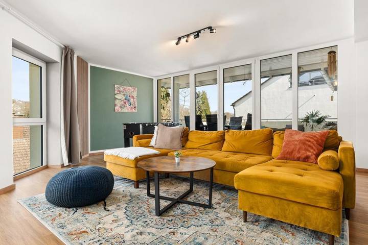 Ferienhaus für 12 Personen, mit Ausblick und Terrasse, mit Haustier