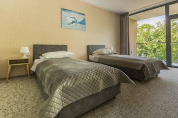 Ferienhaus für 2 Personen, mit Sauna und Whirlpool sowie Garten in Lötzen