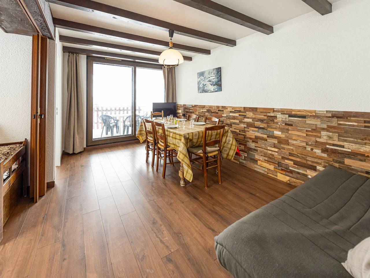 Apartamento entero, Apartamento 6 pers, al pie de pistas, Saint François Longchamp in Saint-François-Longchamp, Le Grand Domaine