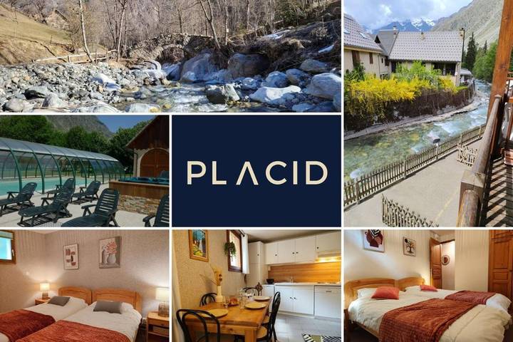 Gîte pour 6 personnes, avec Terrasse ainsi que Jardin et Piscine à La Chapelle-en-Valgaudémar - 2