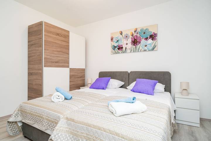 Ganze Wohnung, Ferienwohnung für 4 Personen mit Meerblick in Dubrovnik, Grad Dubrovnik