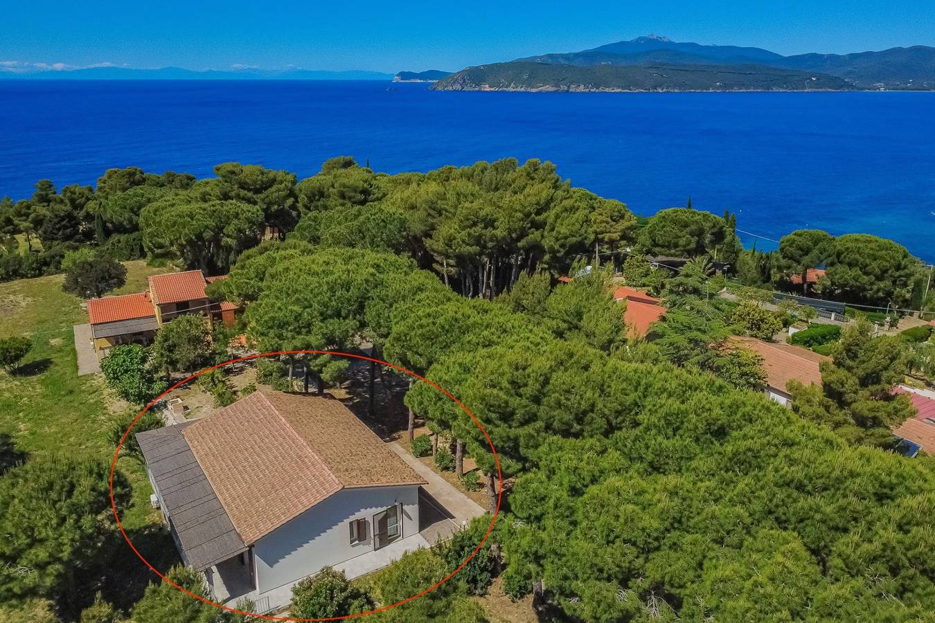 Ferienhaus für 4 Personen mit Terrasse in Madonna delle Grazie, Capoliveri