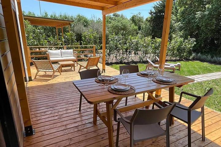 Location de vacances pour 5 personnes, avec piscine ainsi que jardin et bassin pour enfant à Fondi - 3