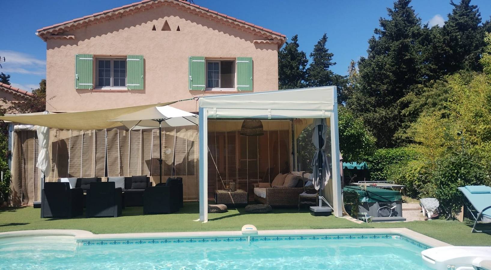 Gîte Gili, primer piso de la Bastide Neuve des Oliviers in La Londe-les-Maures, Parque nacional Port-Cros