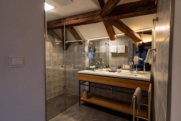 Hôtel pour 2 personnes, avec vue et terrasse, animaux acceptés à Hall in Tirol - 4