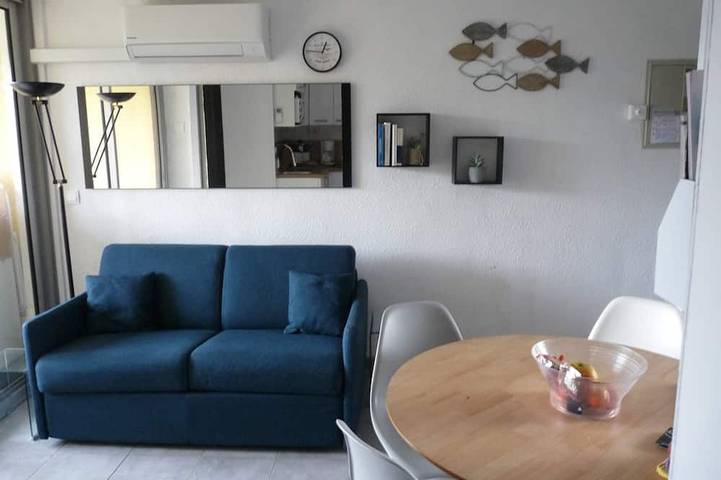 Gîte pour 3 personnes, avec balcon et jardin dans Tour Barberousse Chateau De Gruissan - 3