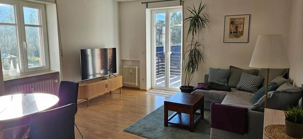 Ferienwohnung für 3 Personen, mit Balkon und Ausblick in Amorbach - 2