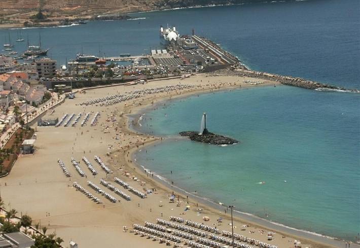 Vakantiewoning voor 3 personen, with Balkon and Tuin as well as Kinderzwembad and Sauna in Los Cristianos