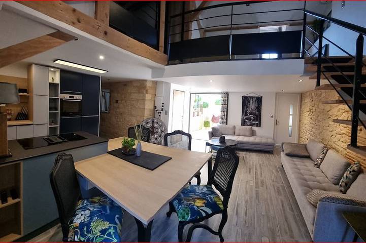 Appartement de vacances pour 6 personnes, avec balcon