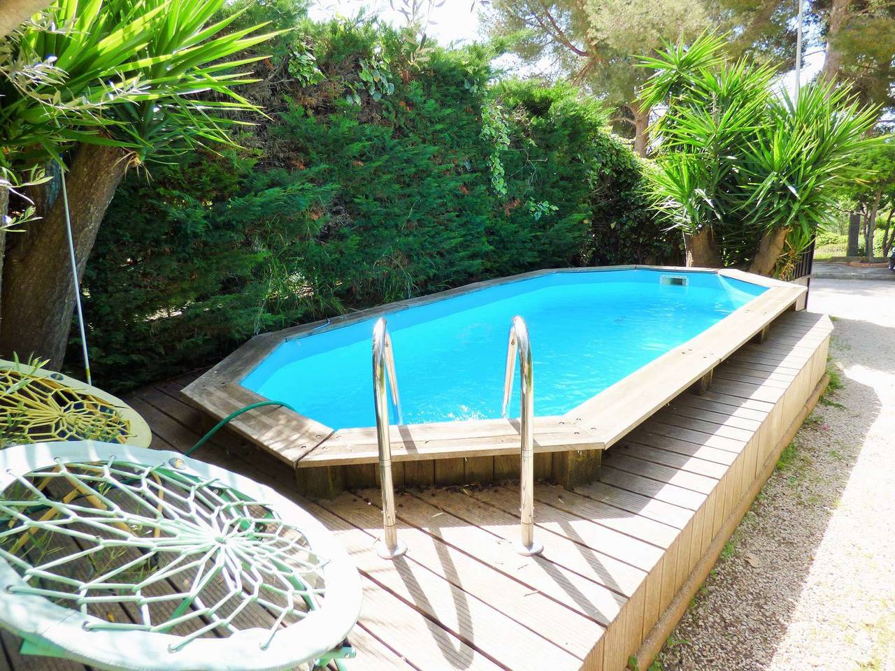 Villa 3 chambres, piscine chauffée, climatisation, Wifi in Six-Fours-les-Plages, Côte méditerranéenne (France)