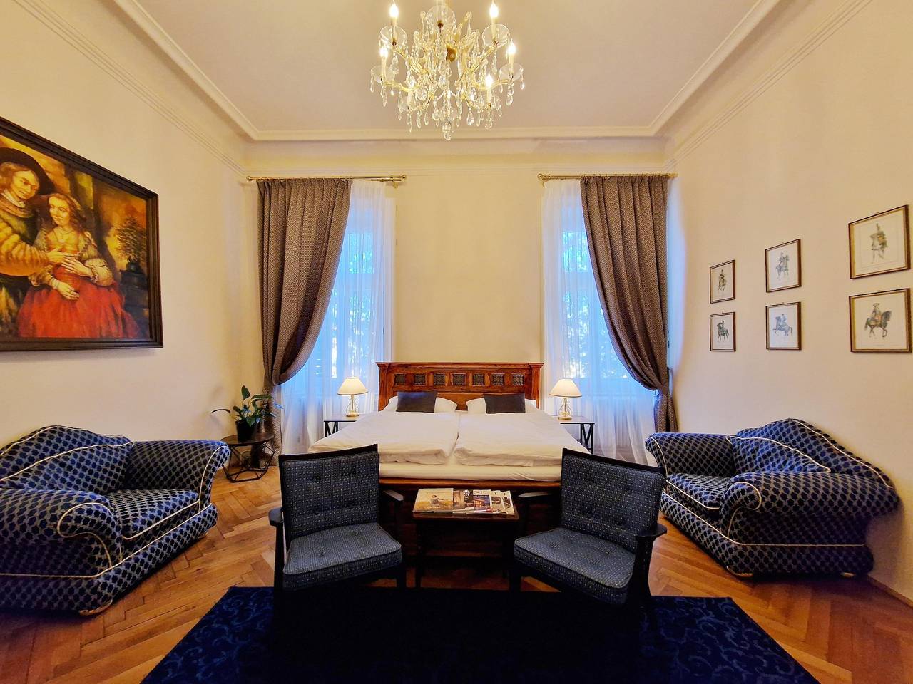 Blue Room Zweibettzimmer, Straßenseitig in Steirerland