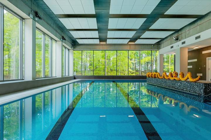 Ferienwohnung für 4 Personen, mit Garten und Pool sowie Whirlpool und Sauna, kinderfreundlich in Międzyzdroje - 4