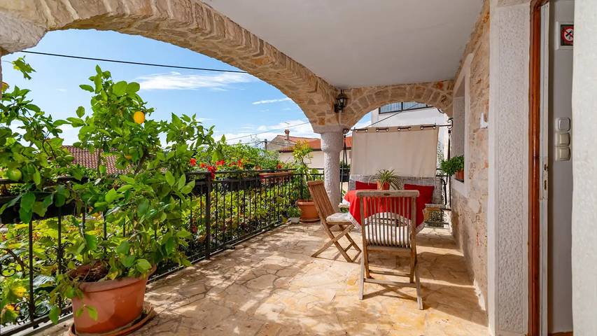 Estudio para 2 personas, con terraza - 1