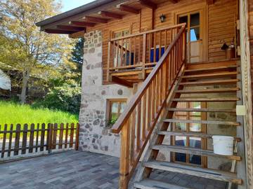 Hütte für 4 Personen, mit Balkon im Trentino