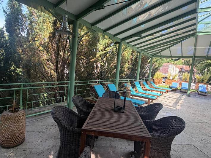Gîte pour 6 personnes, avec piscine et sauna ainsi que jardin et vue, animaux acceptés à Sainte-Geneviève-lès-Gasny - 3