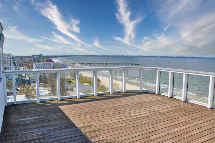 Apartament wakacyjny dla 4 osób, z balkon i sauna oraz widok i basen - 1