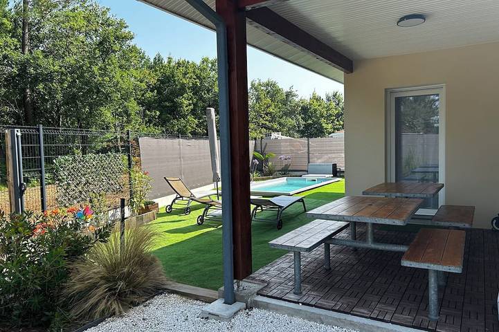 Villa pour 6 personnes, avec jardin à Mimizan