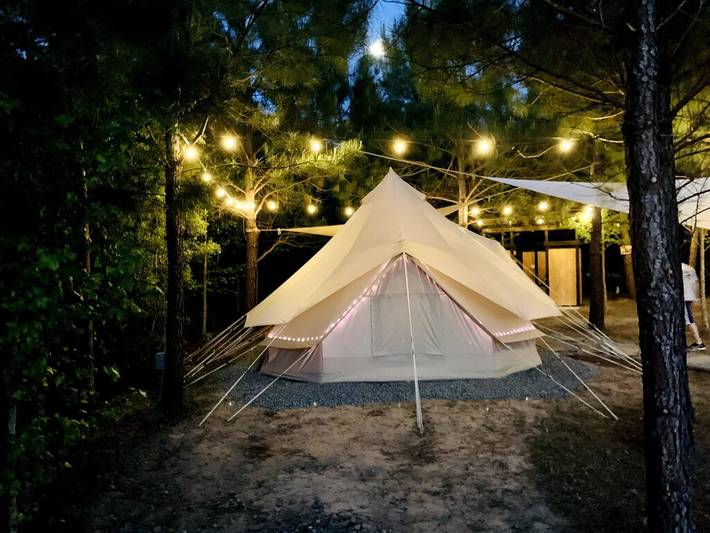 Camping for 4 people, with pets in South Carolina