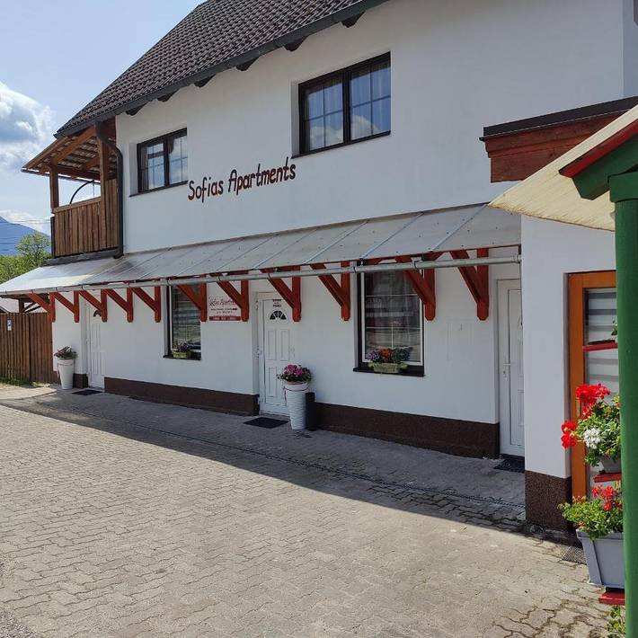 Ferienwohnung für 6 Personen, mit Garten