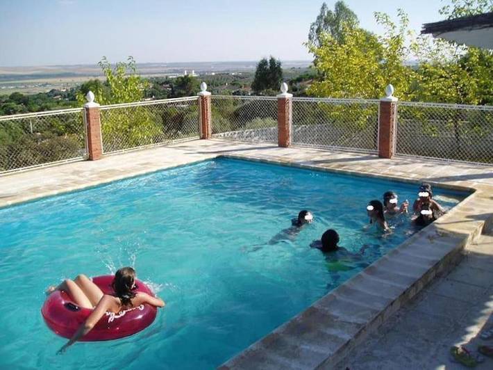 Holiday home for 10 people, with terrace and view as well as pool, with pets - 1