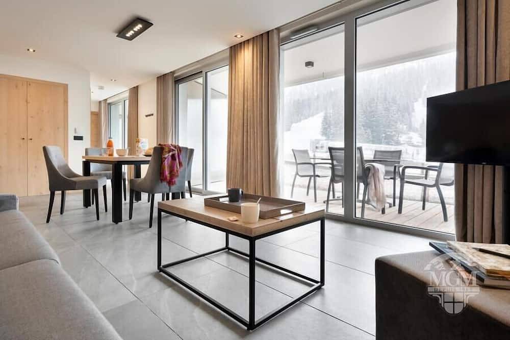 Apartamento entero, Wifi, ski-in/ski-out & foot of the slopes, view ski slopes, fitness, swimming pool, sauna, hammam in Flaine, Arâches-la-Frasse