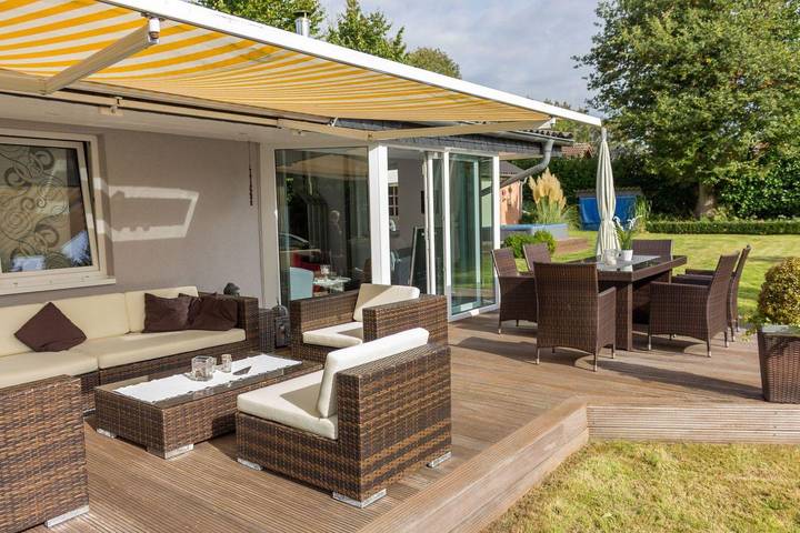Ferienhaus für 4 Personen, mit Whirlpool und Terrasse sowie Garten und Sauna in Brodersby an der Schlei - 2