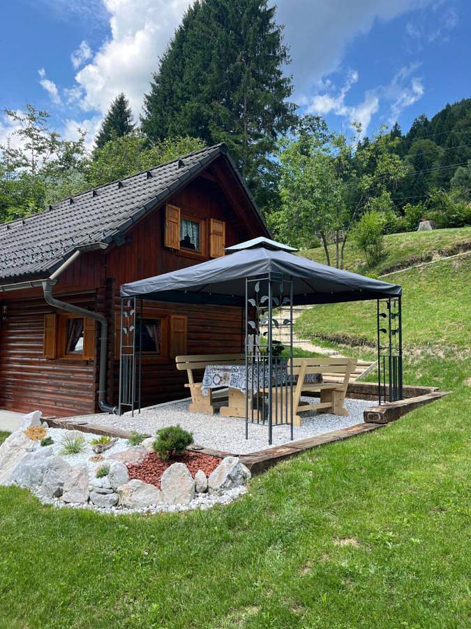Ferienhaus für 6 Personen, mit Garten und Ausblick sowie Terrasse