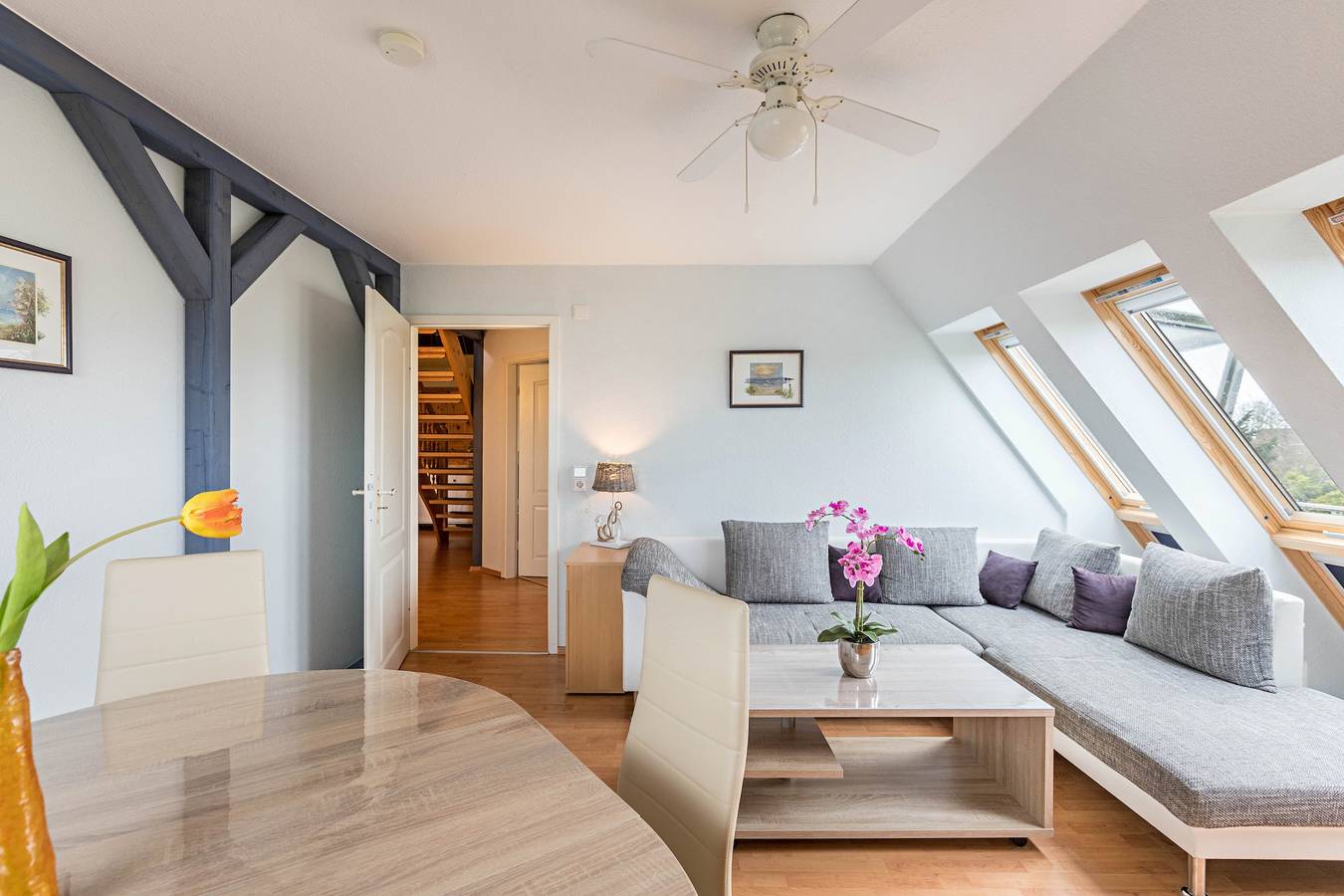 Ganze Wohnung, Ferienwohnung "Haus Liberty 2" mit Balkon, Gemeinschaftsgarten und Wlan in Büsum, Nordseeküste