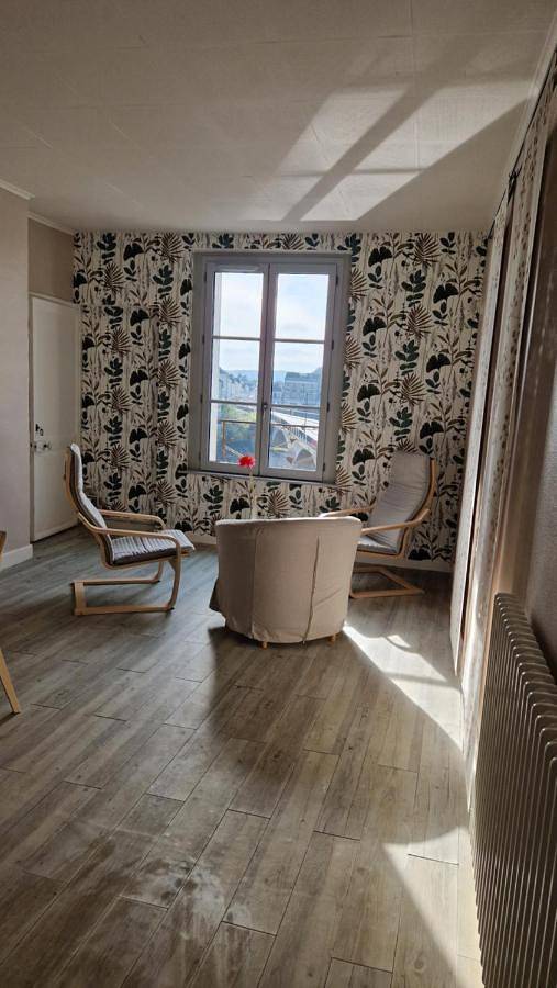 Appartement entier, Vaste appartement Le Family avec vue sur la Vienne in Chinon, Vallée de la Loire