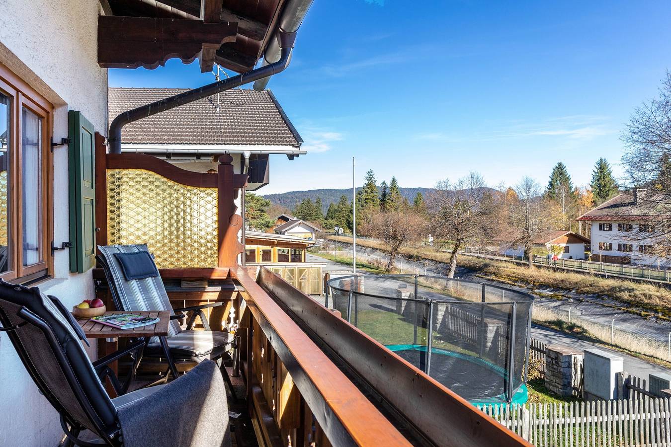 Ganze Wohnung, Apartment '3' mit Bergblick, Balkon und Wlan in Krün, Bayerische Alpen