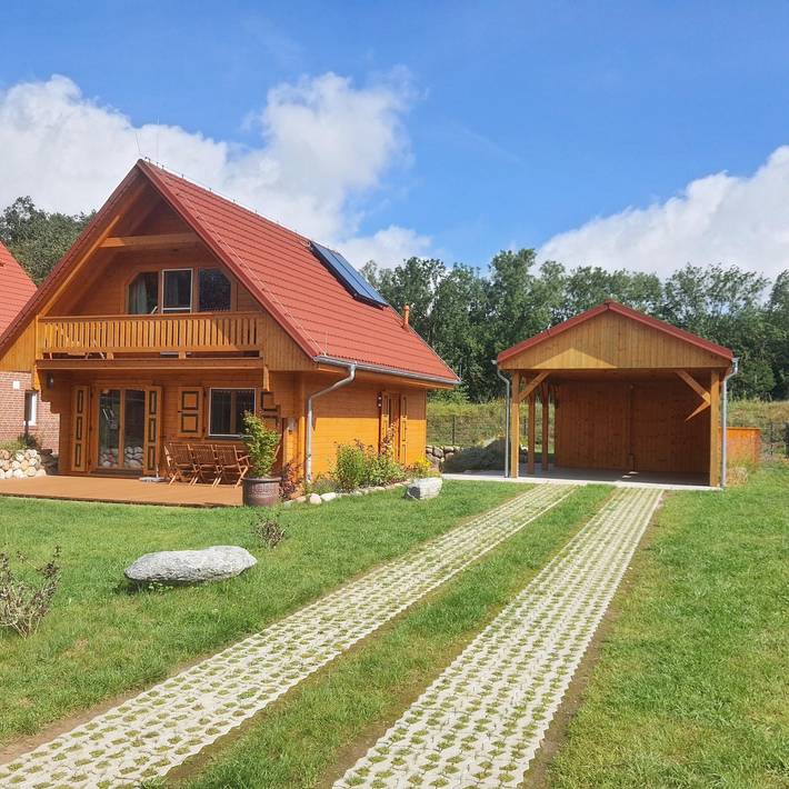 Ferienhaus für 6 Personen, mit Garten, mit Haustier in Biendorf