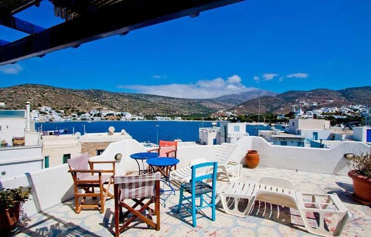 Appart’hôtel pour 2 personnes, avec Balcon et Terrasse dans Amorgos