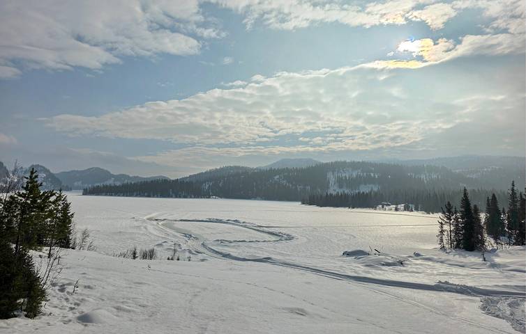 Ferienhaus für 7 Personen mit Ausblick in Seljord