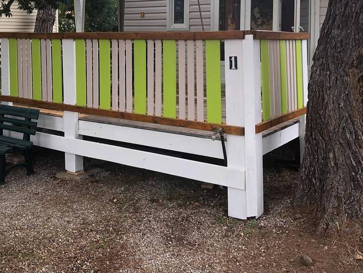 Camping 123 Sud Vacances - Mobilheim 4 personen - 2 Schlafzimmer klimatisiert in Agde, Mittelmeerküste (Frankreich)