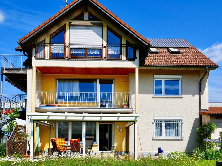 Ferienwohnung für 4 Personen, mit Terrasse und Garten sowie Ausblick in Wangen im Allgäu - 2